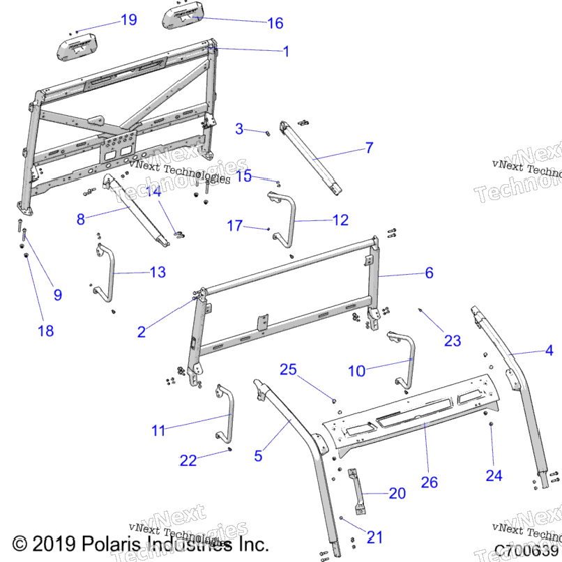 Chassis, Cab Frame