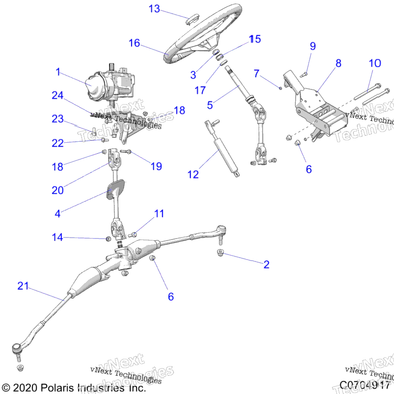 Steering, Steering Asm