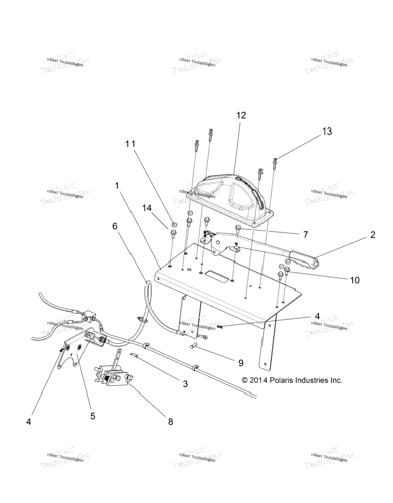 Brakes, Park Brake Asm