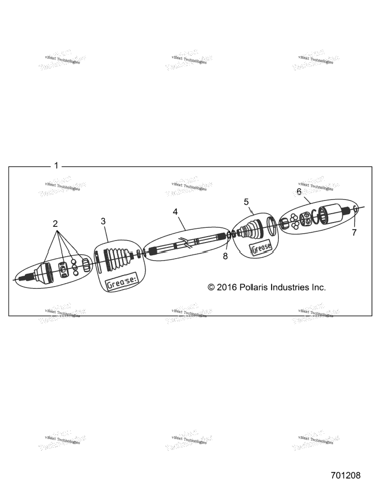 Drive Train, Half Shaft, Front