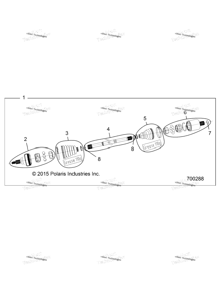 Drive Train, Half Shaft, Rear