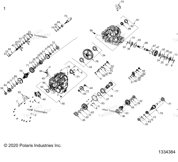 Drive Train, Main Gearcase Internals