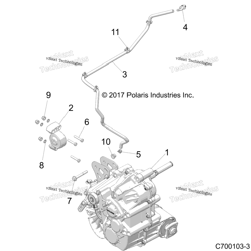 Drive Train, Main Gearcase Mounting