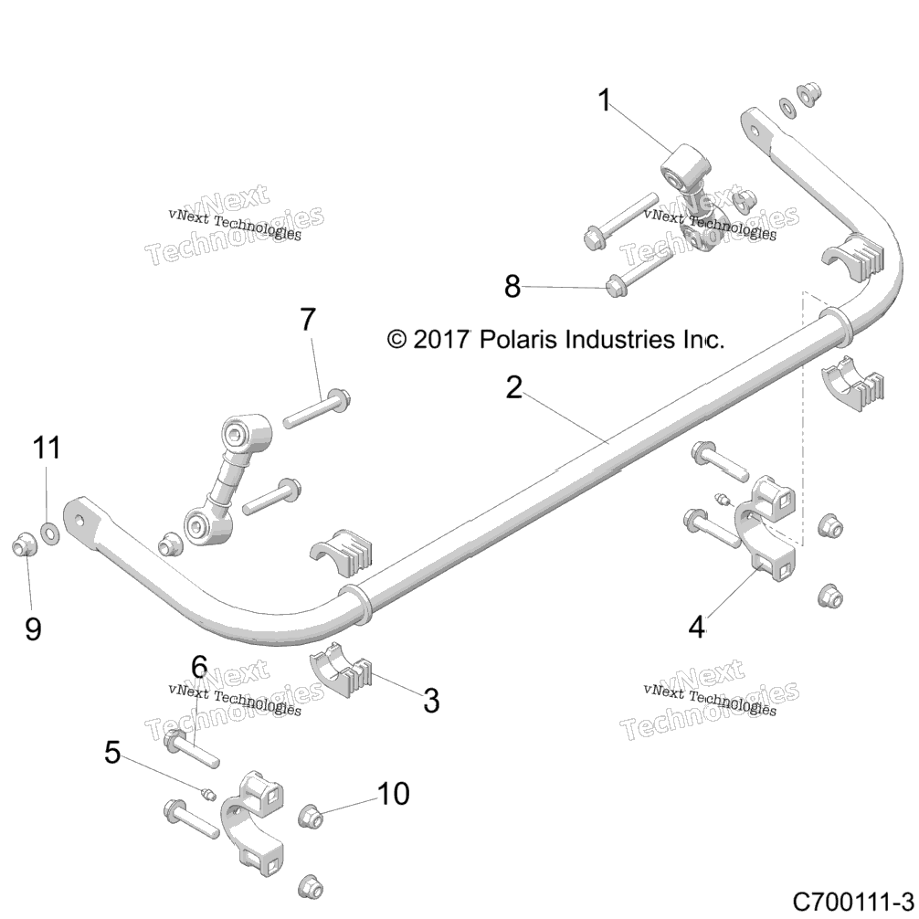 Suspension, Rear Stabilizer Bar