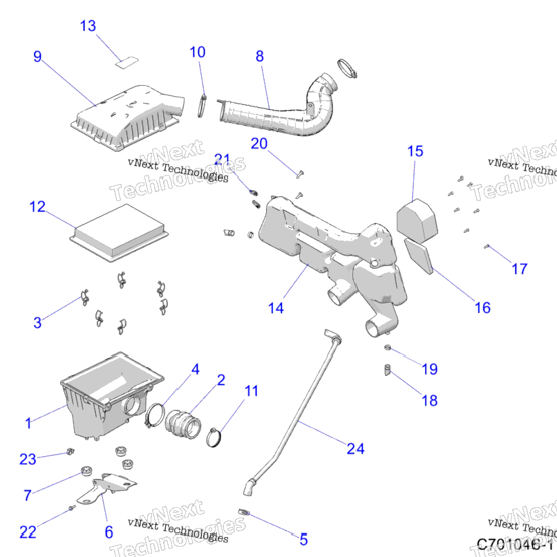 Engine, Air Intake System