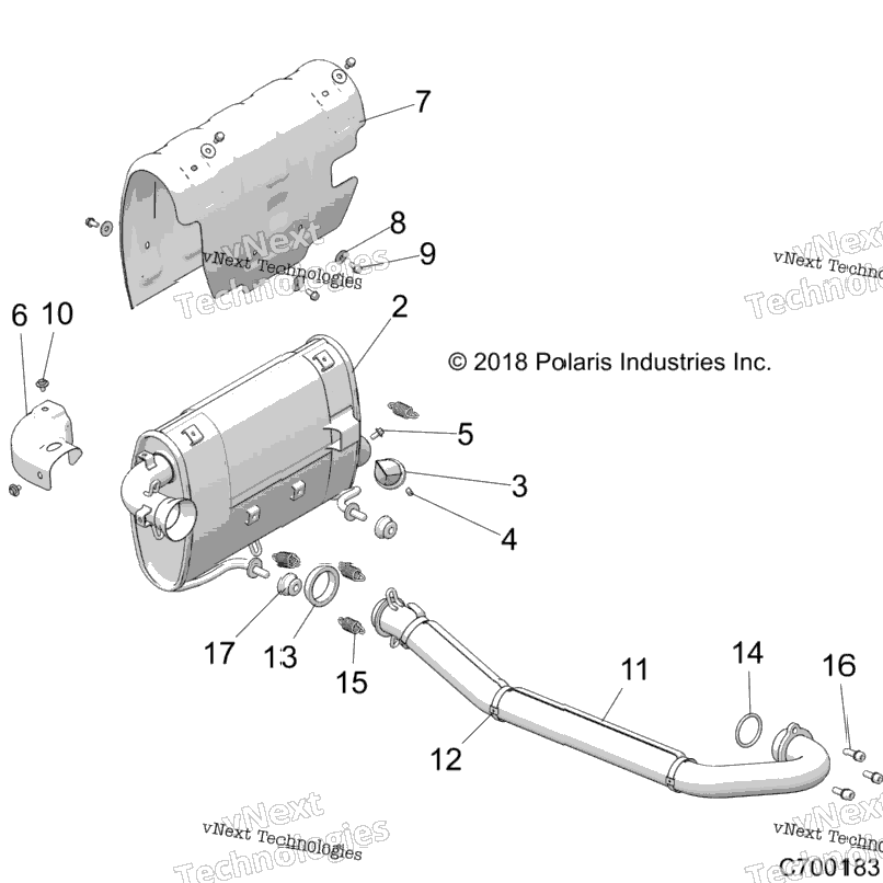 Engine, Exhaust System