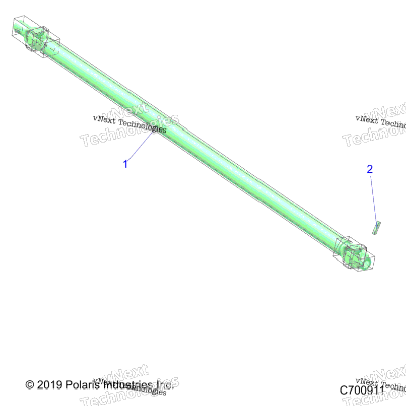 Drive Train, Front Prop Shaft