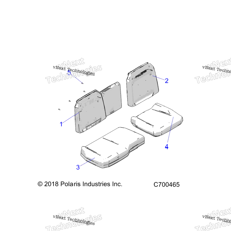 Body, Seat Asm