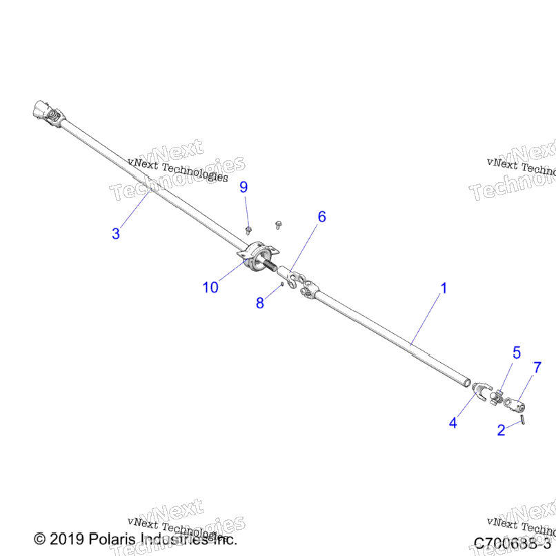 Drive Train, Prop Shaft