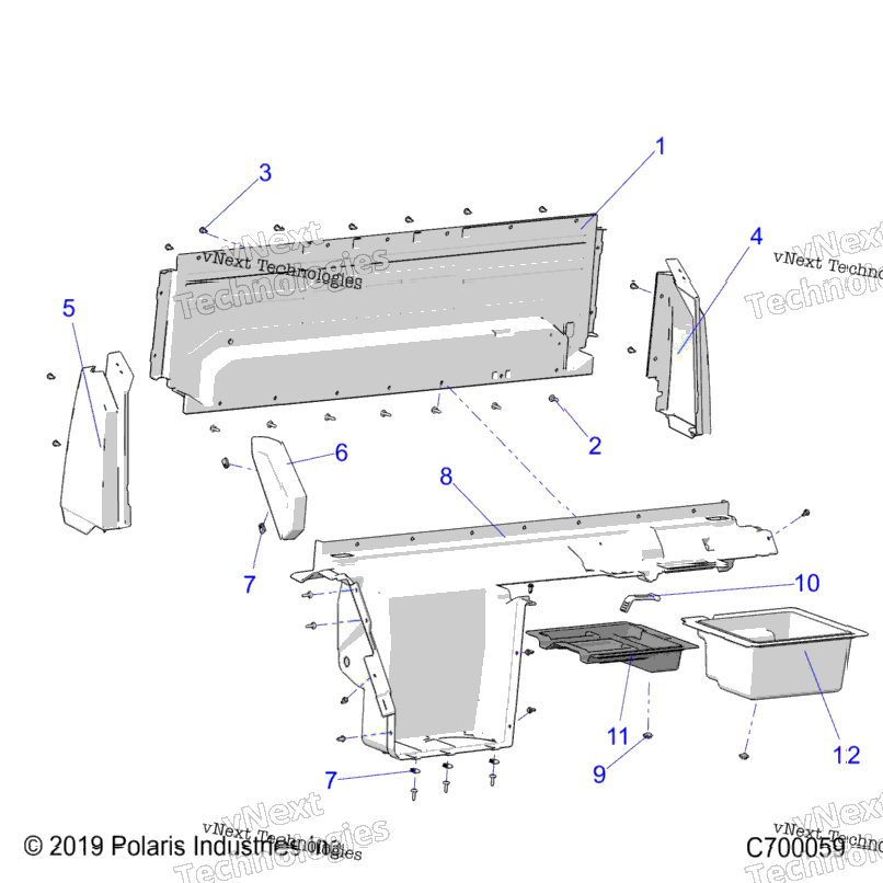 Body, Rear Closeoff, And Fenders