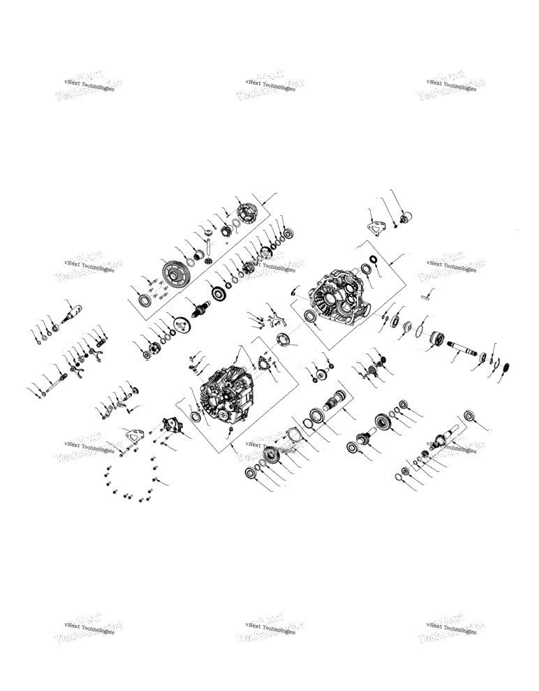 Drive Train, Main Gearcase Internals