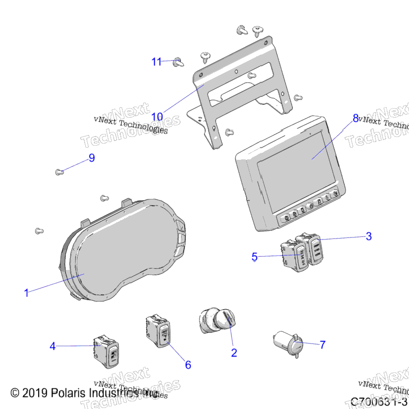 Electrical, Dash Instuments