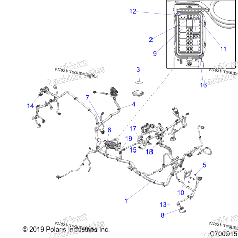 Electrical, Wire Harness (C700915)