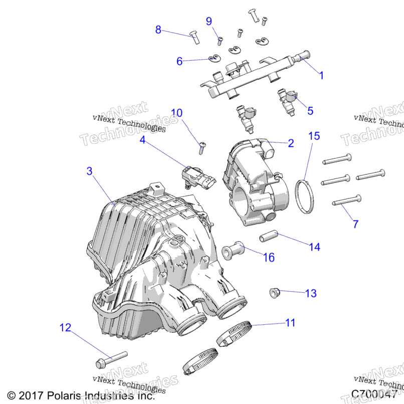 Engine, Air Intake Manifold