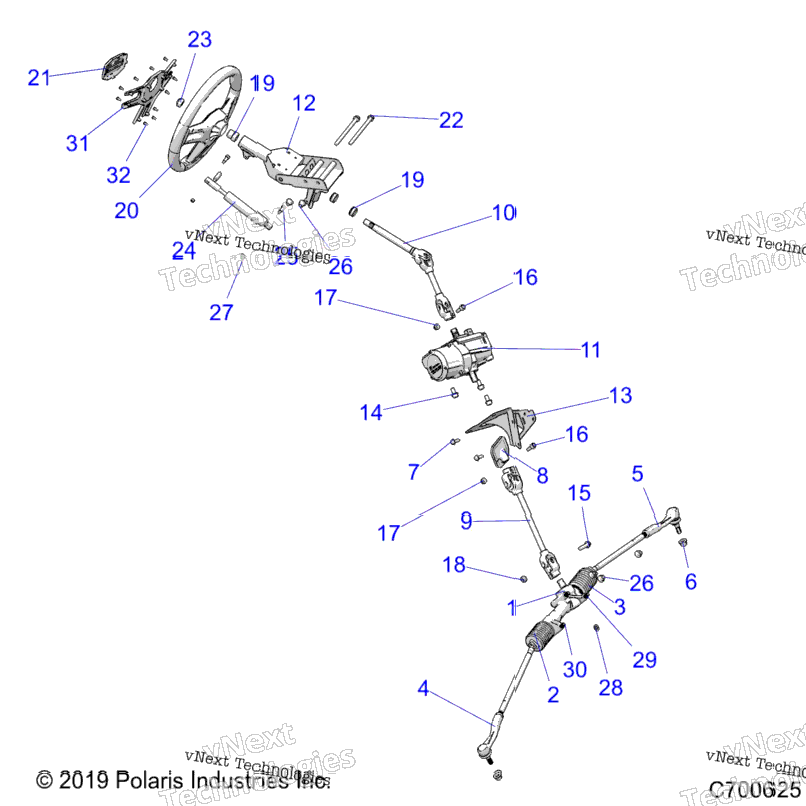 Steering, Steering Asm