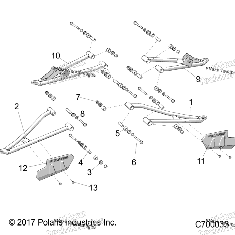 Suspension, Front Control Arms