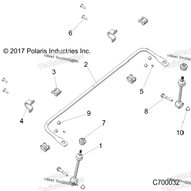 Suspension, Front Stabilizer Bar