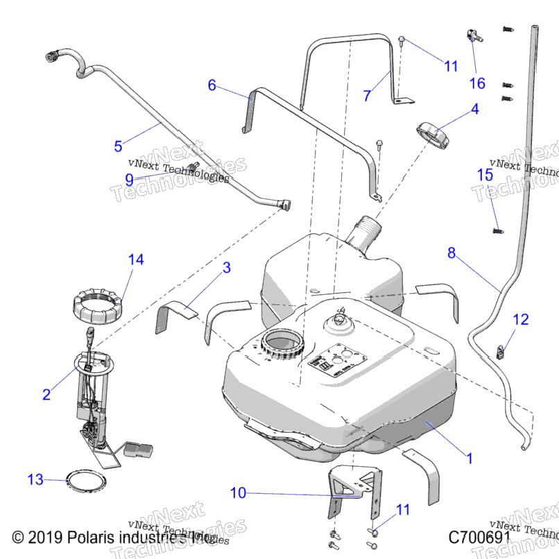 Body, Fuel Tank