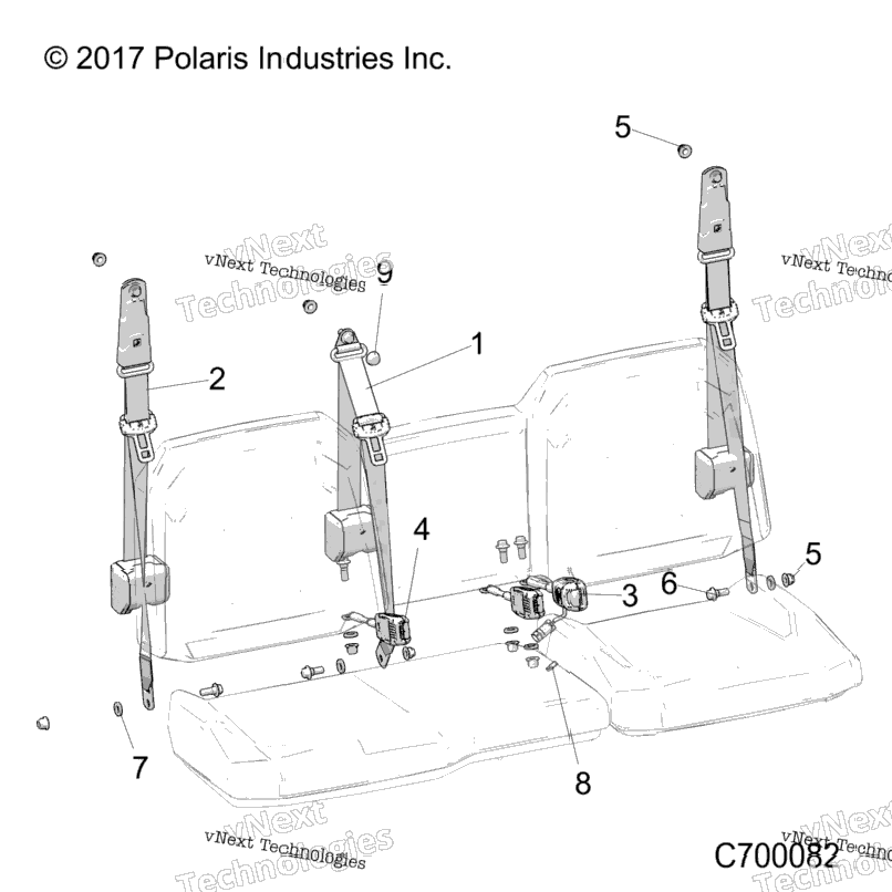 Body, Seat Belt Mounting