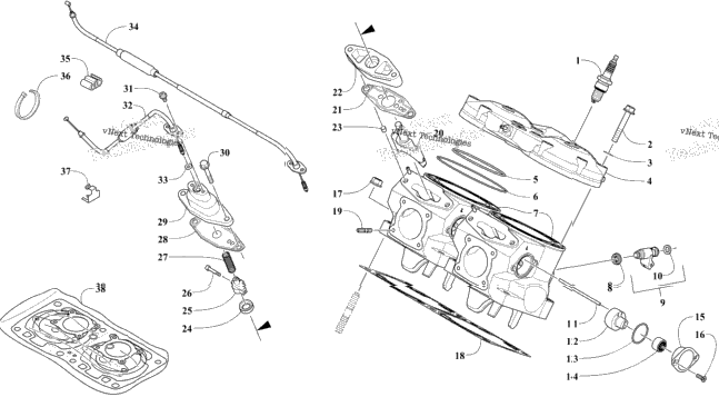 Cylinder And Head Assembly