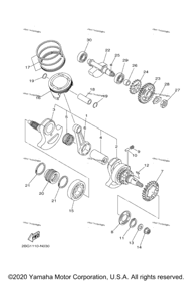 Crankshaft Piston