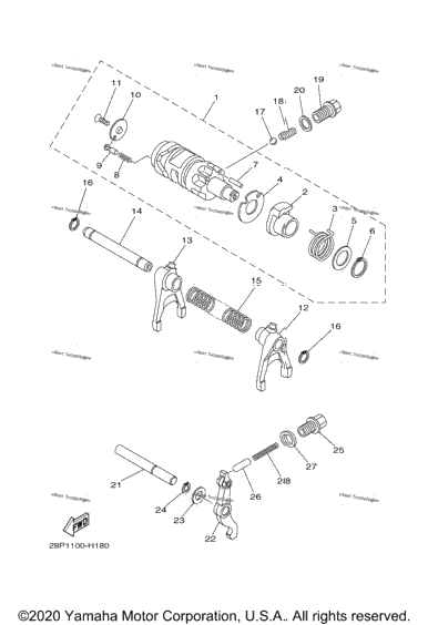 Shift Cam Fork