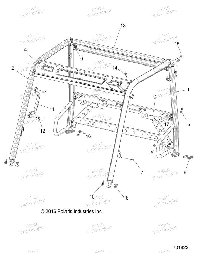 Chassis, Cab Frame R20maa57b1B9L7Ebh