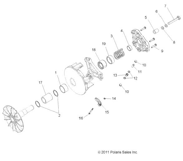 Drive Train, Primary Clutch R20maa57b1B9L7Ebh