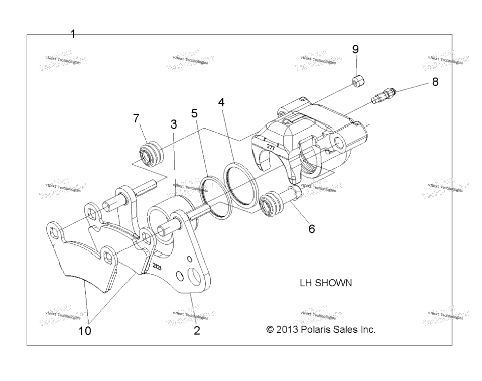 Brakes, Caliper, Front