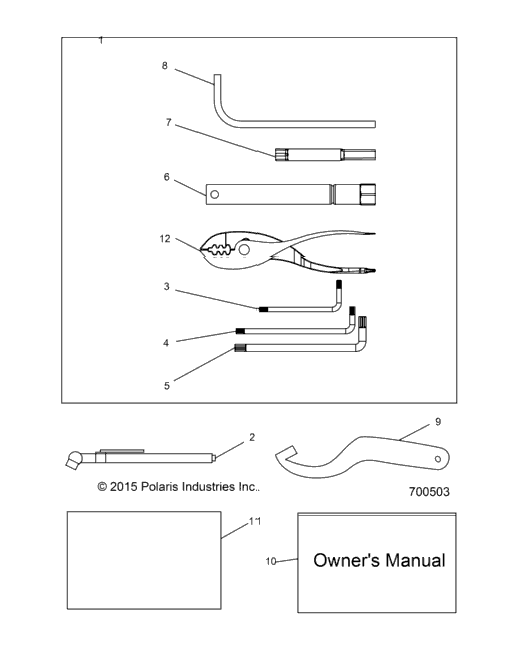 References, Tool Kit & Owners Manuals