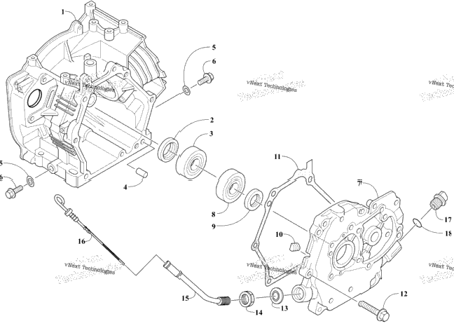 CrankcaseCover Assembly