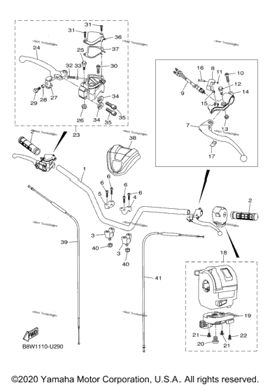 Steering Handle Cable