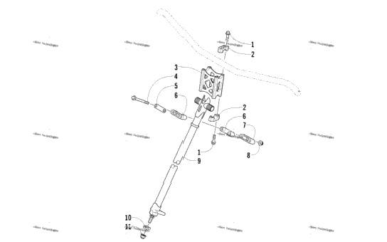 Steering Post Assembly