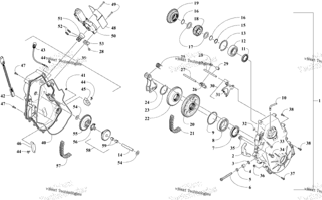 Chain Case Assembly