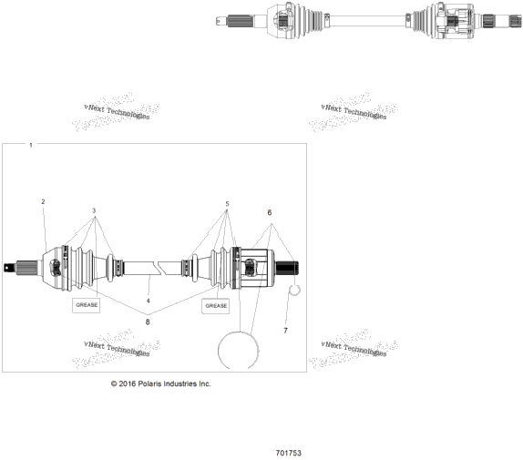 Drive Train, Front Drive Shaft