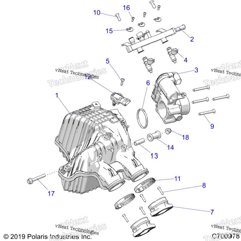 Engine, Intake & Throttle Body