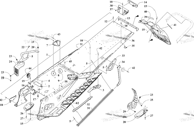 Tunnel And Snowflap Assembly