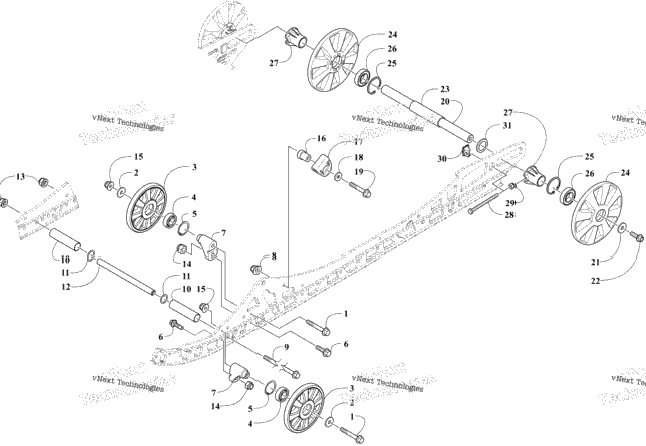 Idler Wheel Assembly