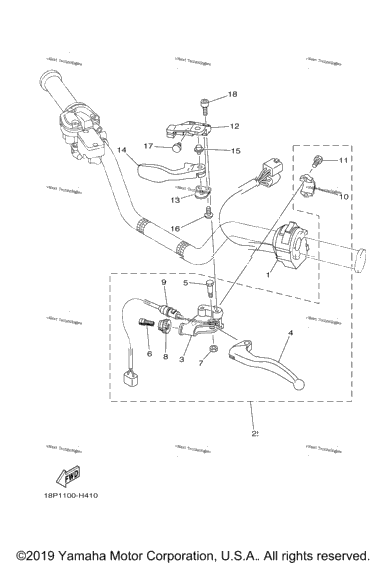 Handle Switch Lever