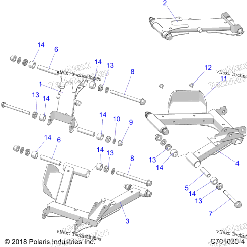 Suspension, Rear Control Arms