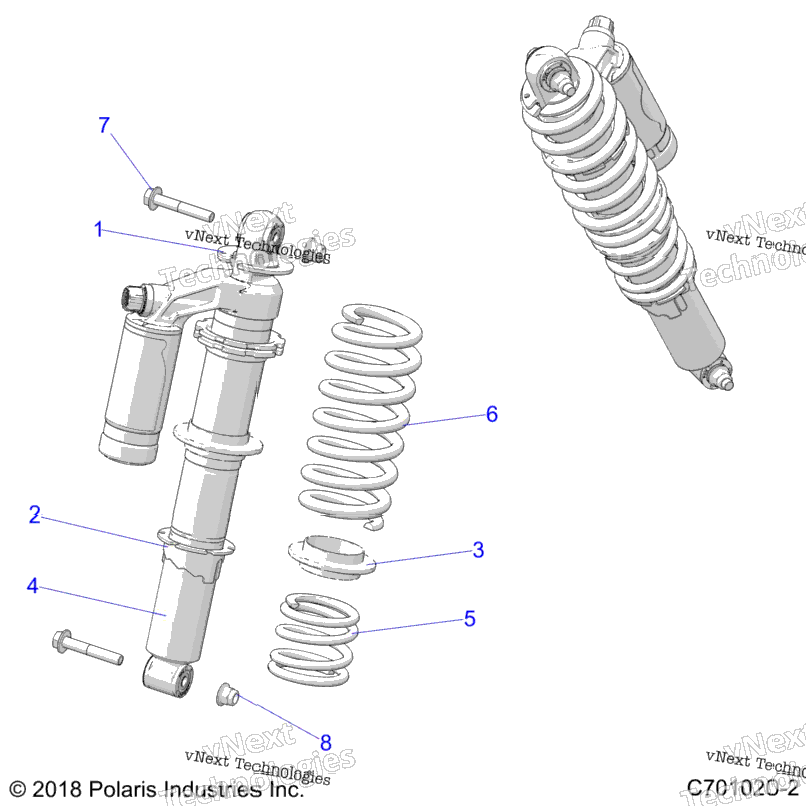 Suspension, Rear Shock