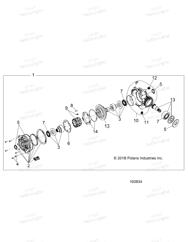 Drive Train, Front Gearcase Internals Z20ase87bhBw