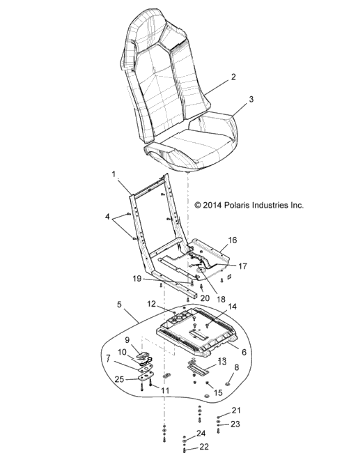 Body, Seat Asm. And Slider