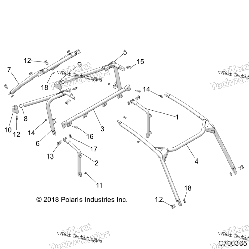 Chassis, Cab Frame