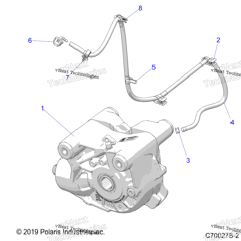 Drive Train, Front Gearcase Mounting