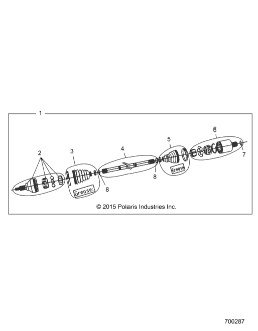 Drive Train, Half Shaft, Front