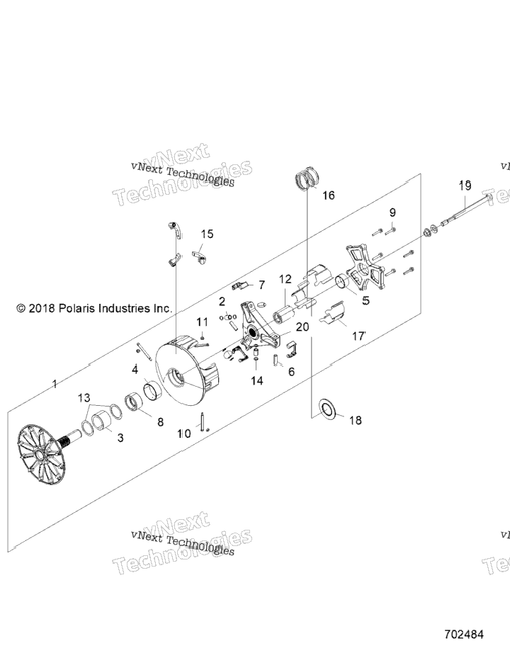 Drive Train, Primary Clutch