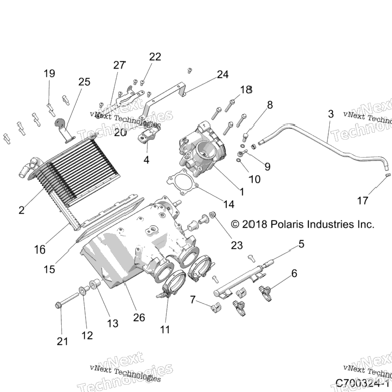 Engine, Air Intake Manifold Z20pae92bc