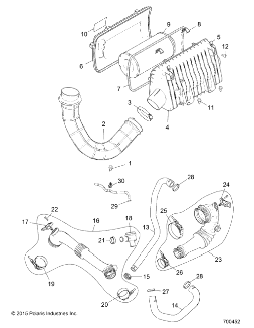 Engine, Air Intake System