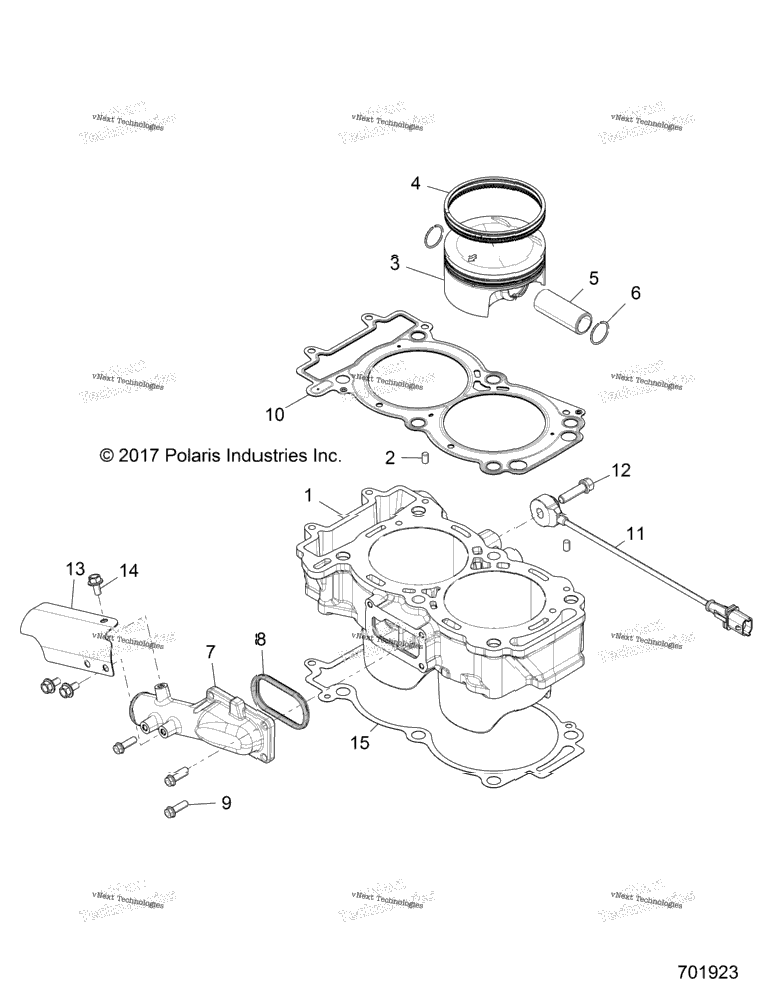 Engine, Cylinder And Piston